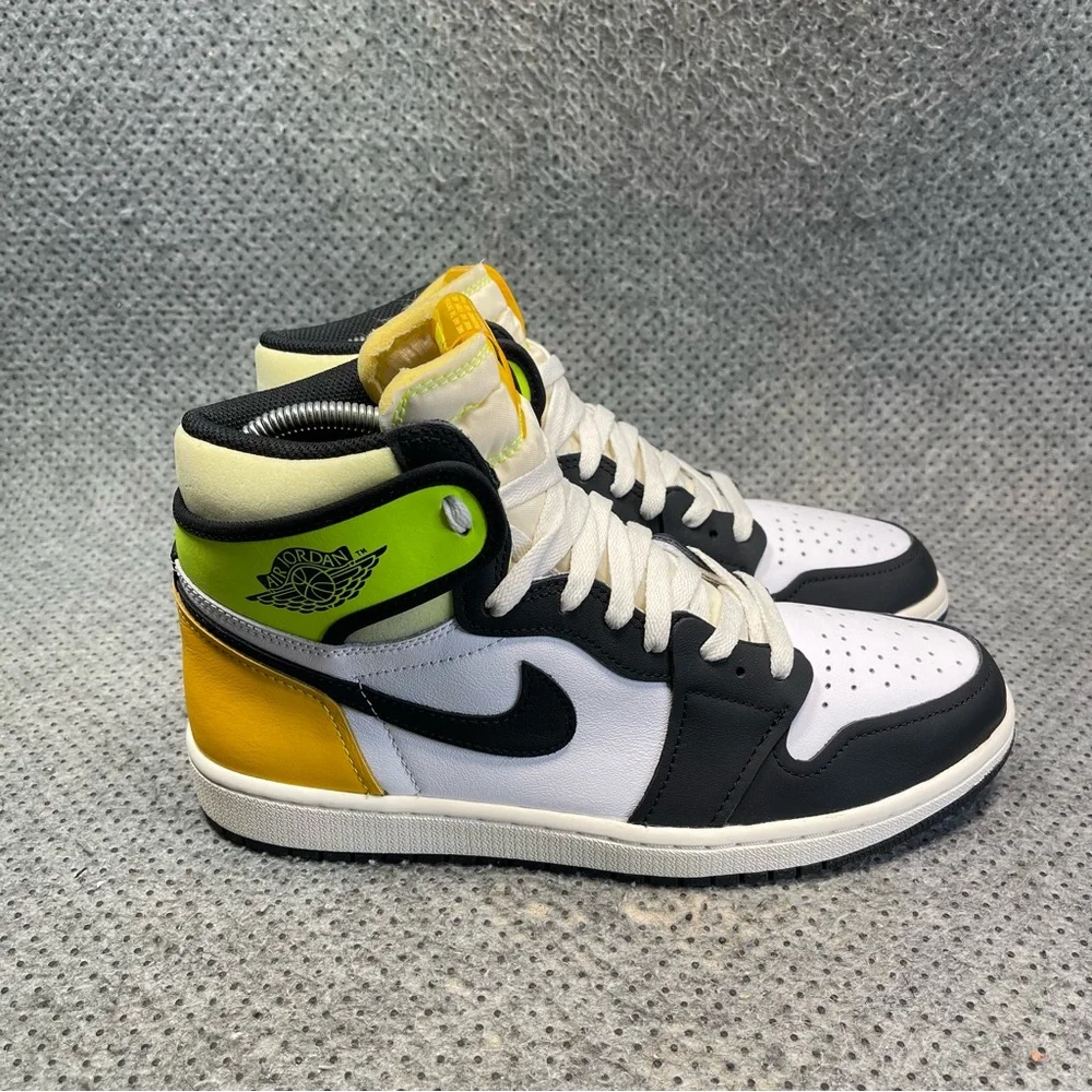 Air Jordan 1 Retro High Volt White/Black Size 10 Men’s